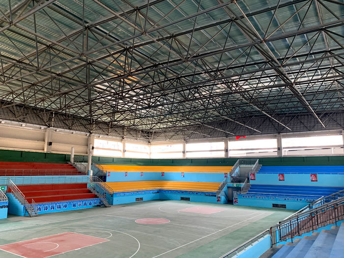 玉树体育馆网架
